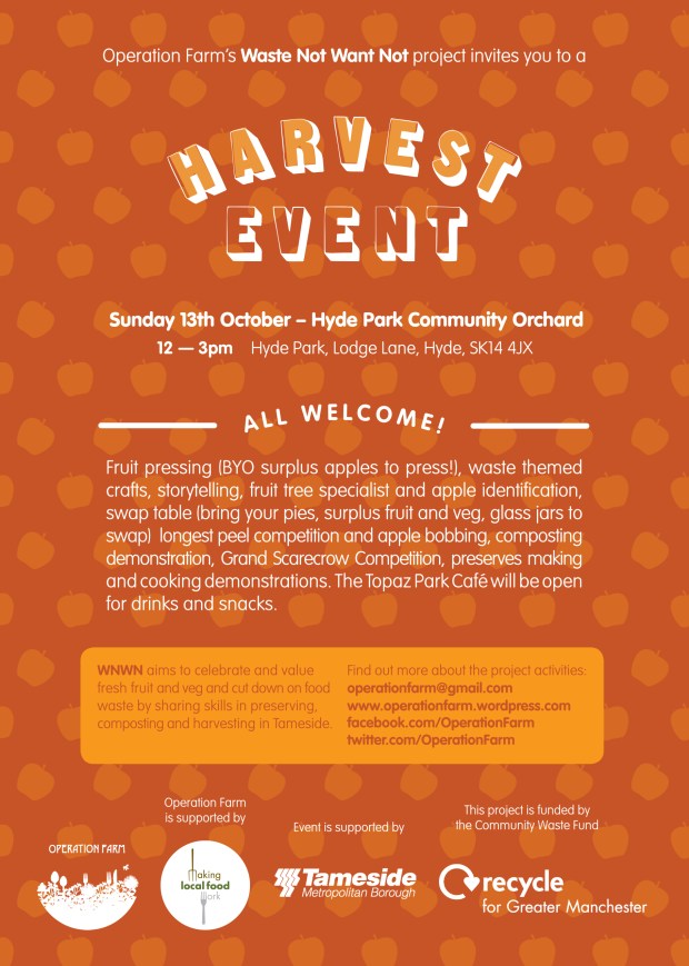 #HydeParkHarvest Festival - Sunday 13th October 2013