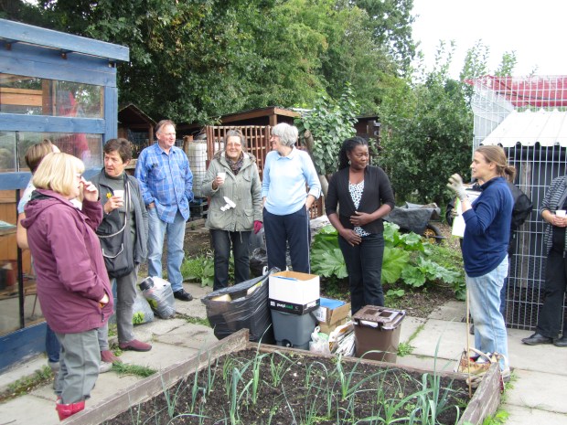 Volunteer Allotment Session at Hyde Park Community Allotments